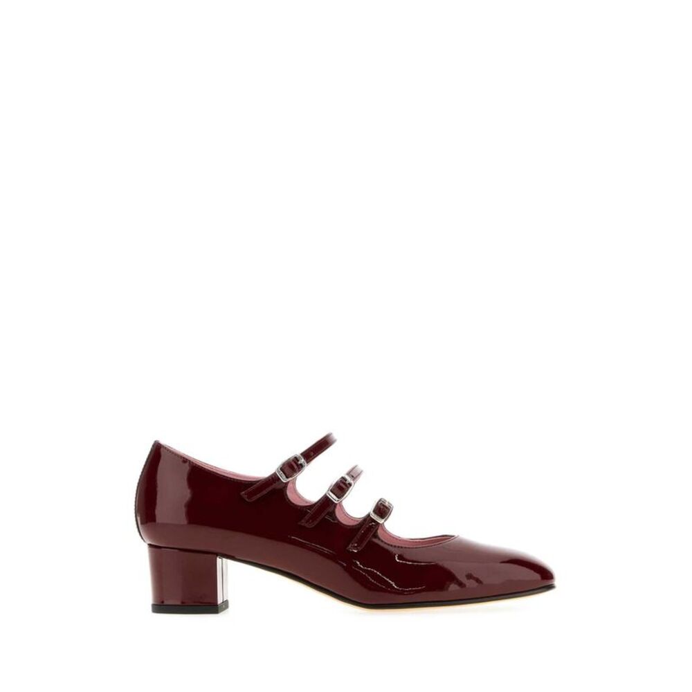 Carel Paris Women Burgundy Leather Kina Pumps